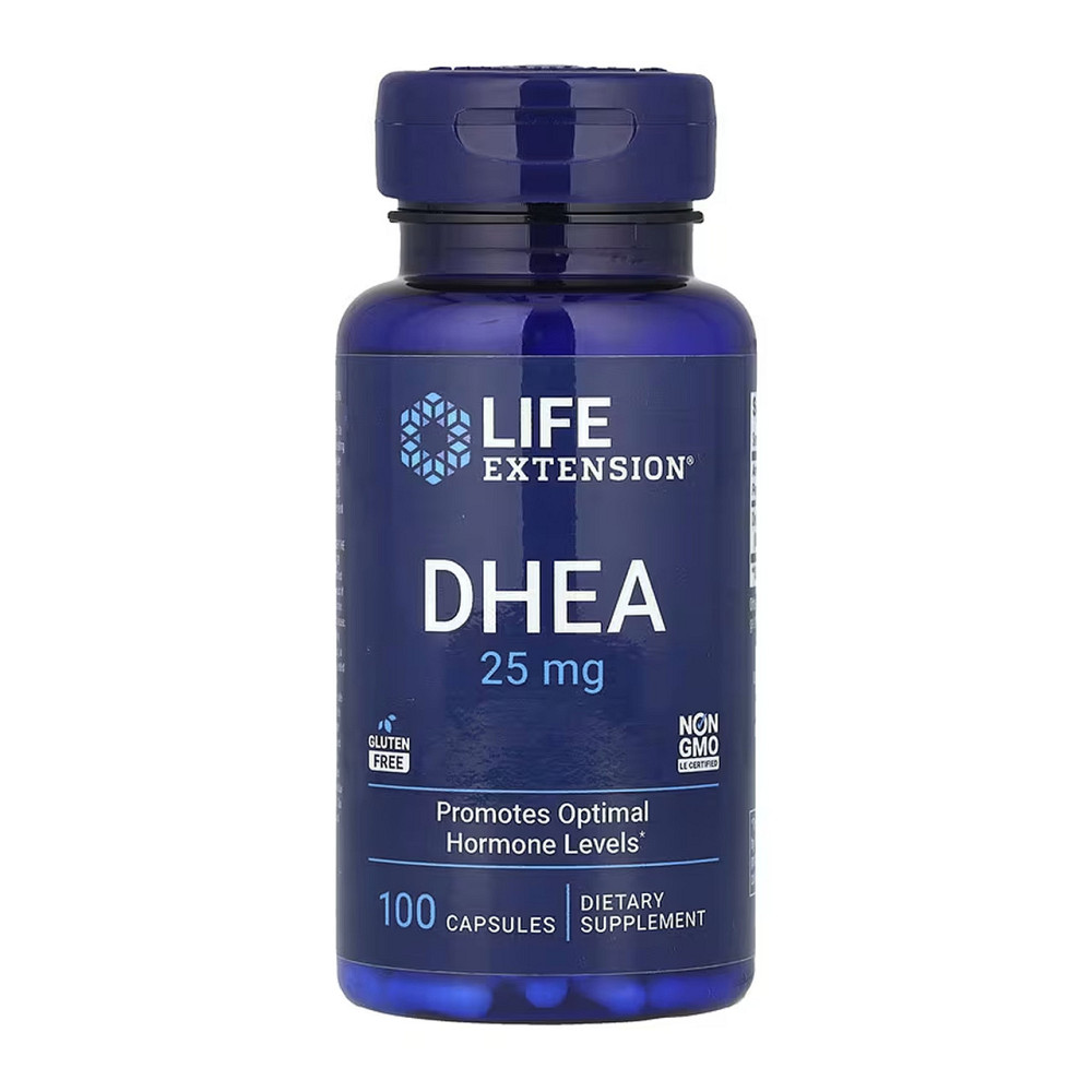 ДГЕА( дегідроепіандростерон) Life Extension DHEA 25 мг, 100 капсул Київ - фото 1