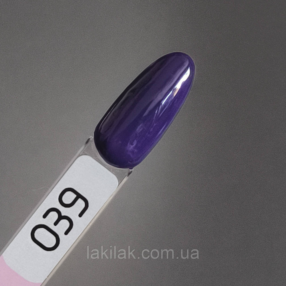 Гель-лак Toki-Toki № 039 фіолетове чорнило 5мл Херсон - фото 1