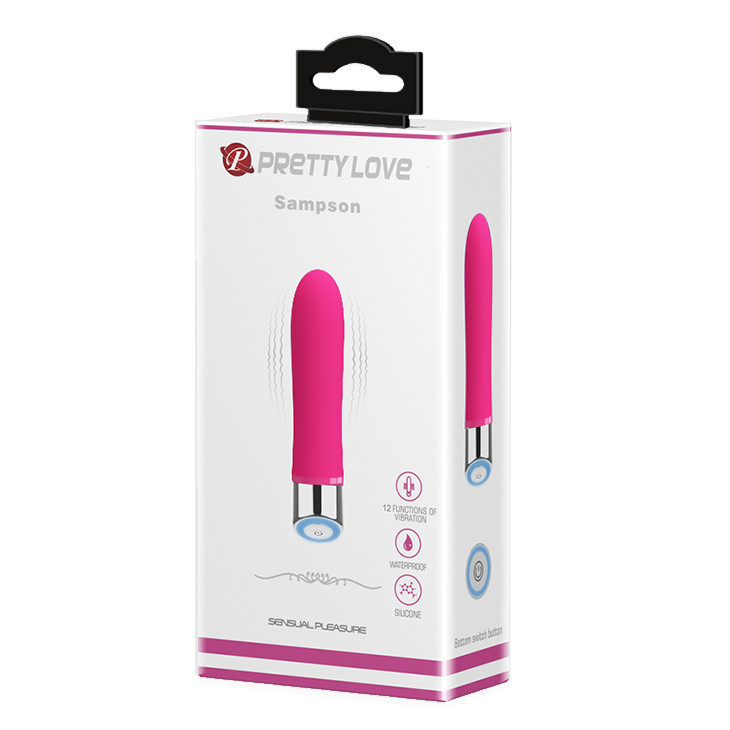 Вибратор мини PRETTY LOVE Sampson розовый, 12.4 см Sex Aura Киев - изображение 10