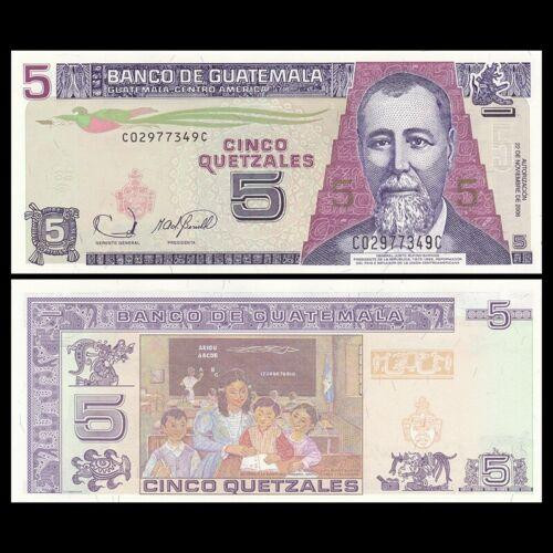 Гватемала / Guatemala 5 Quetzales 2006 Pick 106b UNC Полтава - изображение 1