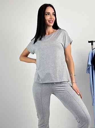 Летний прогулочный костюм трикотажный 