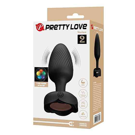 Анальна пробка - Pretty Love Varian Black Sex Aura Київ