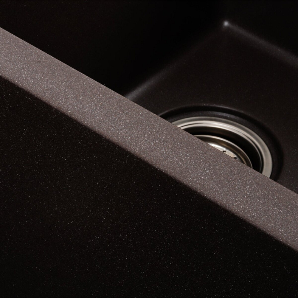 Гранітна мийка для кухні Platinum 7850 HARMONY матовий Гренадін Коломыя - изображение 7