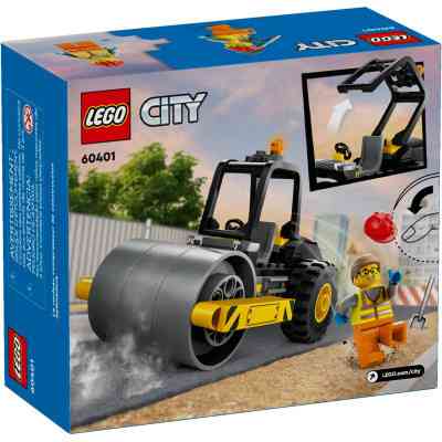Конструктор LEGO City Будівельний паровий каток 78 деталей (60401) Вінниця