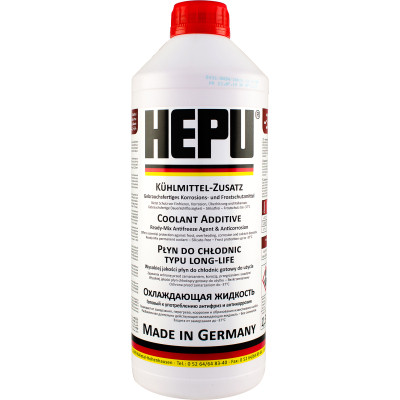 Антифриз HEPU 1.5л красный (P900-RM12) Винница - изображение 1