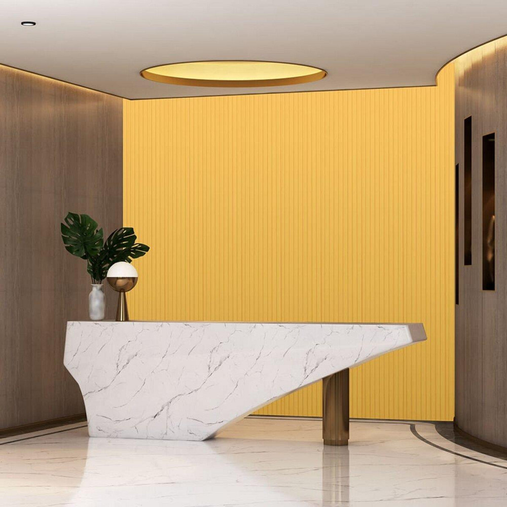 Золотая декоративная панель-рейка в рулоне Киев - изображение 6