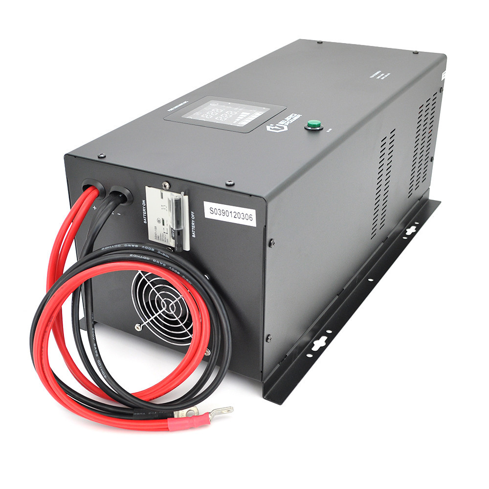 ДБЖ з правильною синусоїдою Europower PSW-EP3000WM24 (2100 Вт) 20А, настінний, під зовнішню АКБ 24В, Q1 640*335*325 19,9 кг Київ - фото 1