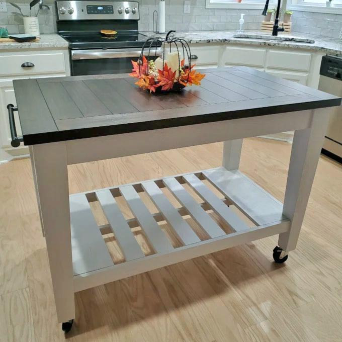 Стіл-візок "Санісайд" зефір-венге Миколаїв - фото 1