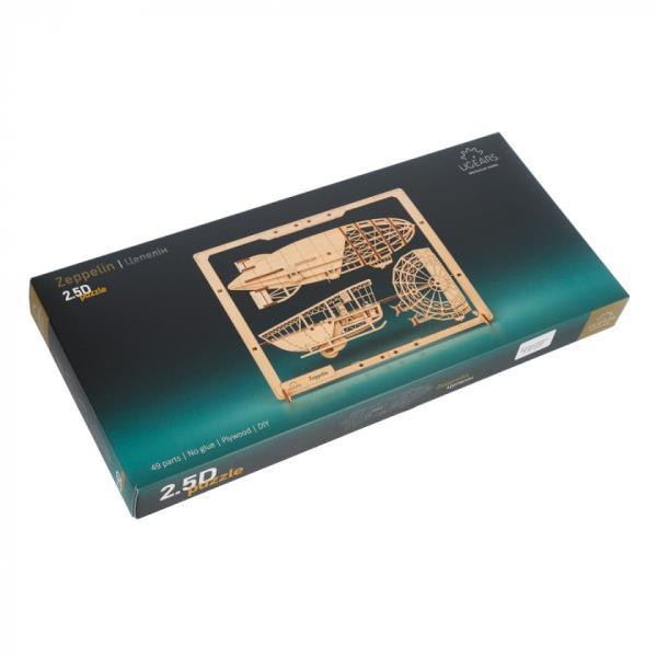 Дерев'яний механічний 3D конструктор Ugears Цепелін (70208) Харьков - изображение 9