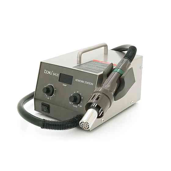 Паяльная станция BAKU BA-942E с цифровой индикацией на фен и паяльник, DC:110-240V, 4A,700W, 2,5 кг Киев