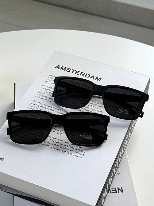 Сонцезахисні чоловічі окуляри Maybach з пластиковою оправою на середнє обличчя Київ - фото 2