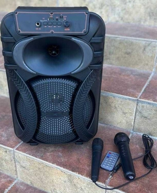 Портативная колонка аккумуляторная с 2️⃣ микрофономи. Харьков - изображение 4