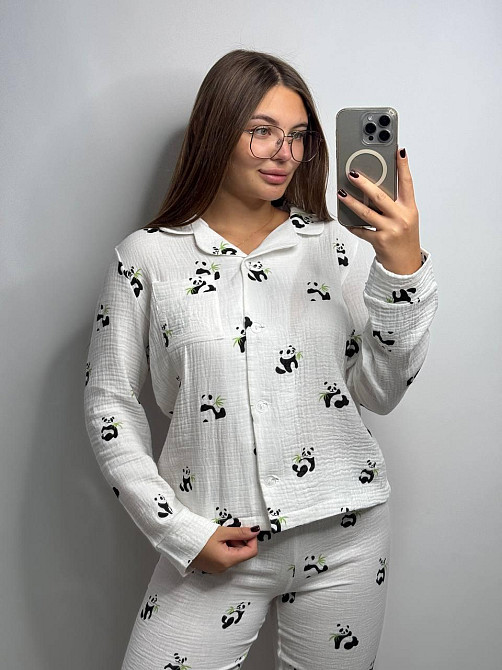 Жіночий комплект з мусліна Харків - фото 1