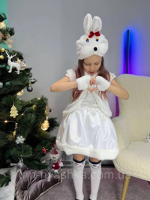 Зайка Детский карнавальный костюм зайчика для девочки Кривой Рог - изображение 2