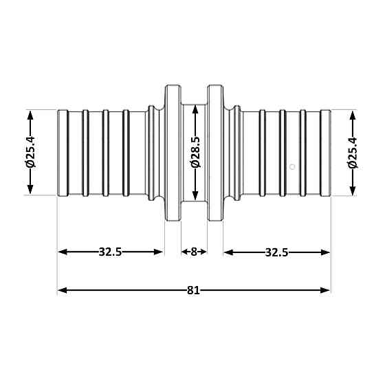 Перехідни під натяжну гільзу Icma No1032 d32х4,4 851032GY05 Київ