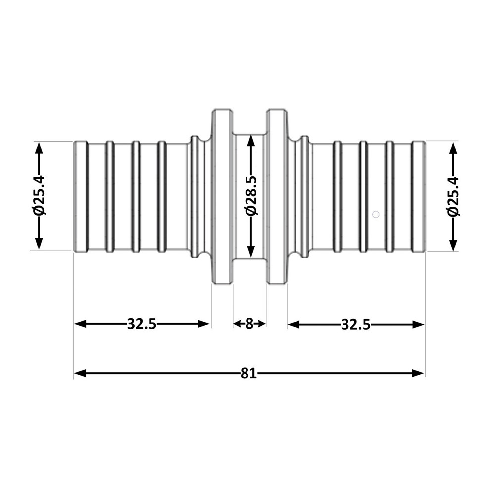 Перехідни під натяжну гільзу Icma No1032 d32х4,4 851032GY05 Київ - фото 2