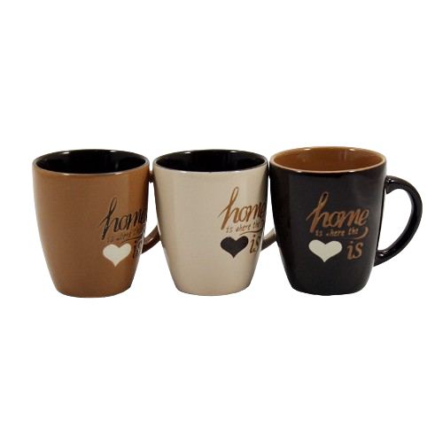 Чашка Home 180мл KW 134 (мікс) Interos Житомир