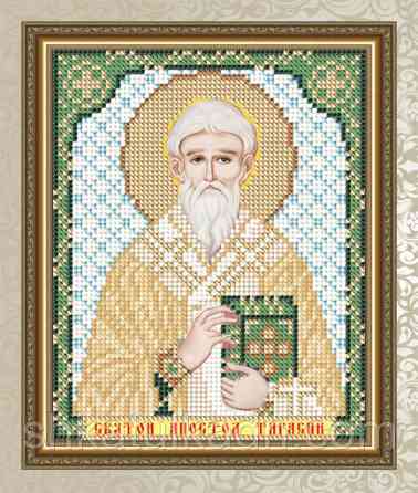 Схема для вишивки бісером іменна Тарасій Дніпро