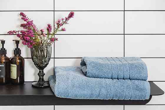 Ecotton Рушник Ecotton 70х140 см махровий банний високої щільності 420 г/м² блакитний Indigo Киев