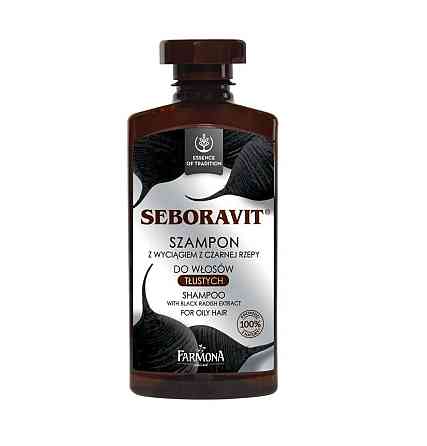 Шампунь для волос Черная редька Seboravit Farmona 330 мл Винница