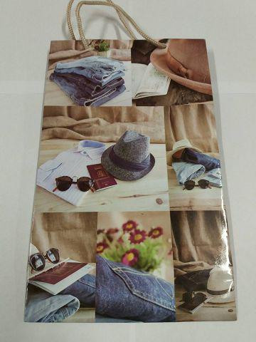 Бумажный пакет подарочный Средний 17/26/8 (артSV-070) (12 шт) Харьков - изображение 1