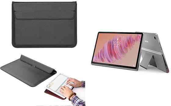 Чохол-конверт VitoCase для Lenovo Tab Plus 2024, з функцією підставки для планшета Чорний Київ