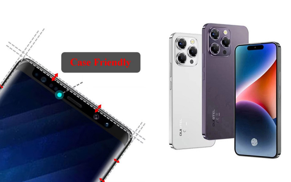 Захисне скло HyperGlass Pro для Oukitel P1 – максимальна чутливість та захист Київ - фото 4