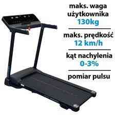 Беговая дорожка Bieżnia elektryczna HERTZ Dyno Plus 919W 12km/h | DARMOWY TRANSPORT! Киев