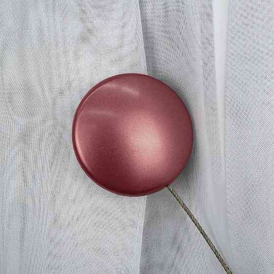 Магниты для штор и гардин Круг 2 шт Коралловый (81-291) Киев