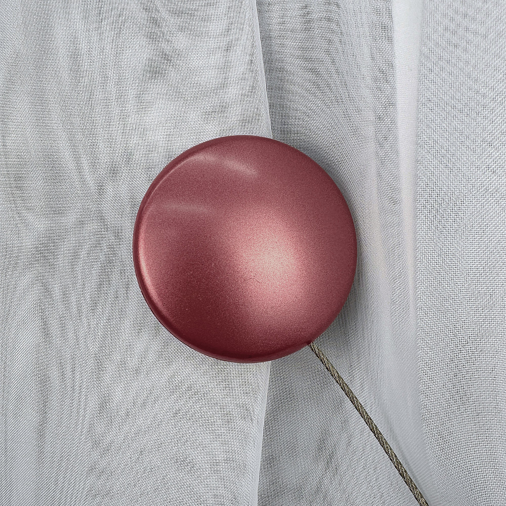 Магниты для штор и гардин Круг 2 шт Коралловый (81-291) Киев - изображение 2