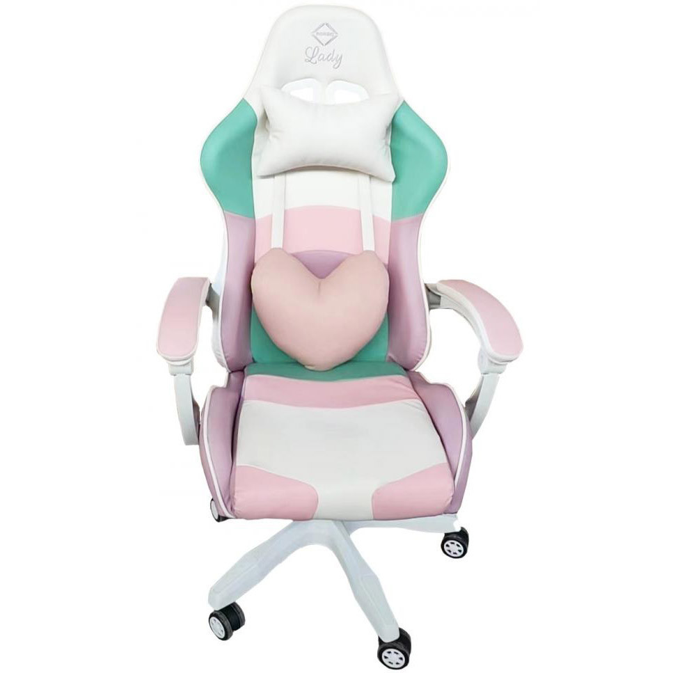 Крісло геймерське комп'ютерне ігрове BONRO LADY 813 офісне для комп'ютера дому і офісу Київ - фото 6