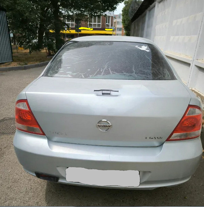 Мини Спойлер на авто Чёрный под карбон с усиленным скотчем Киев - изображение 2