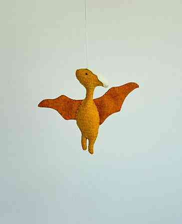 Мягкая фетровая игрушка динозавр птеродактиль ручной работы – безопасная развивающая игрушка Киев