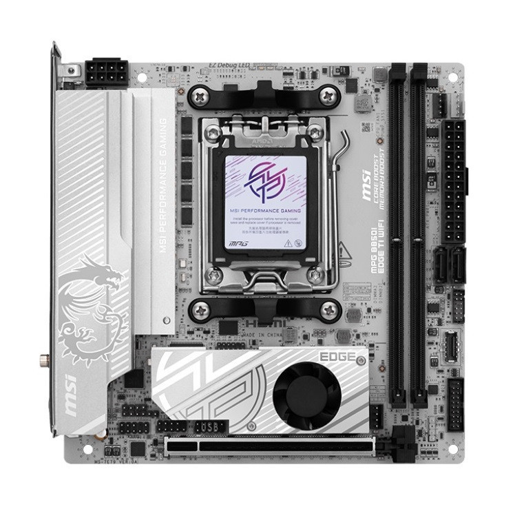 Материнська плата MSI MPG B850I Edge Ti Wi-Fi Socket AM5 ( 12112 ) Харьков - изображение 2