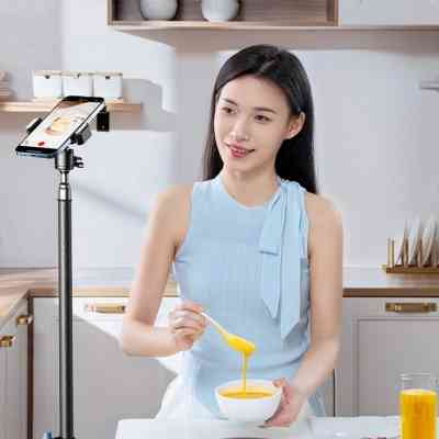 Штатив RTAKO ZJ-ZB01 55CM Matte Finish Carbon Steel Tripod Black (6930539528246) Вінниця