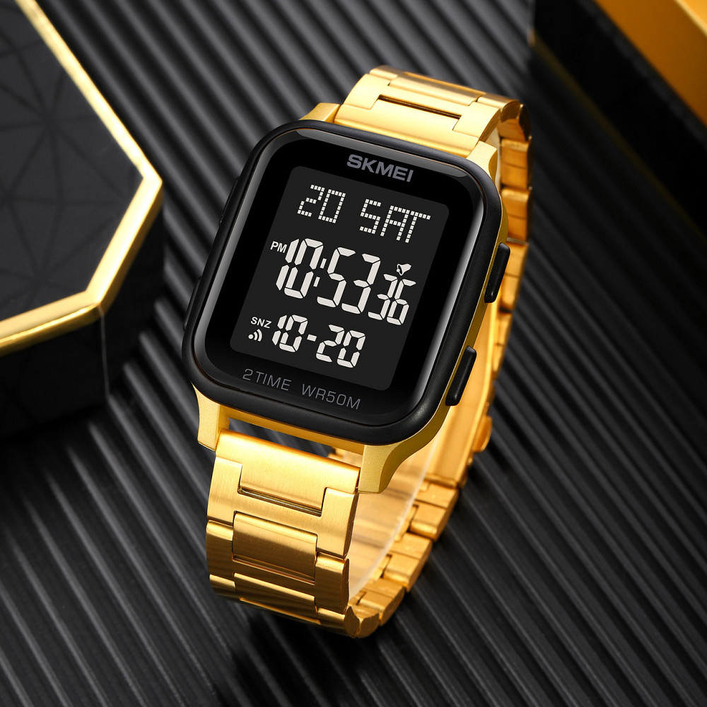 Skmei 1859GD Gold SBR Киев - изображение 4