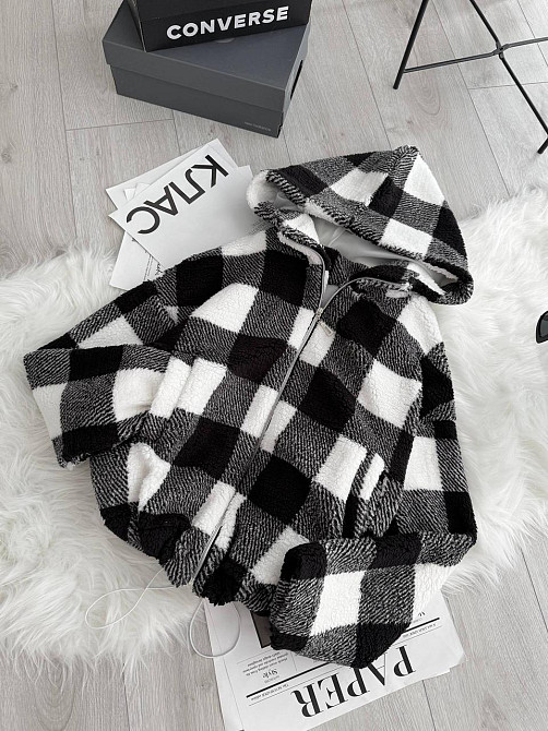 Женский стильный теплый бомбер подкладка тедди. Одесса - изображение 4