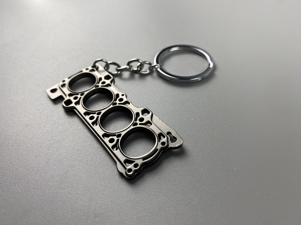 Брелок прокладка головки блоку циліндрів на ключі для автомобіліста, брелок на авто ключі Мукачево - фото 6