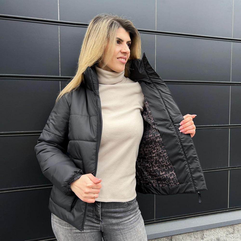 Демисезонная куртка с синтепоном Lake батал Киев - изображение 6