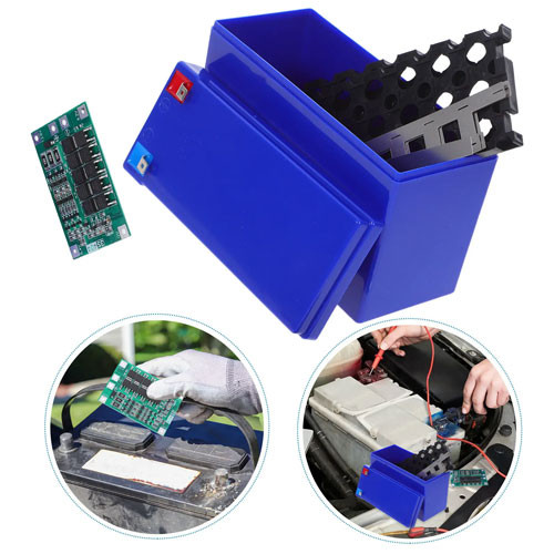 Корпус для сборки АКБ 12В 7-20Ач с холдерами и BMS, Li-ion 18650 3S 40А Вінниця - фото 2