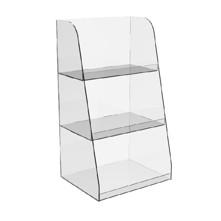 Підставка EKOSTAR під товар вітрина 3-х ярусна 250х200х450 Київ - фото 3