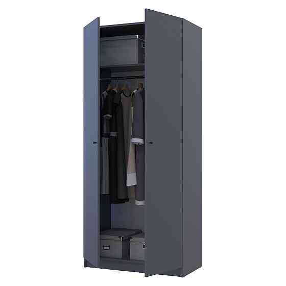 Полиця для одягу Doros Promo Графіт 3шт. 86.7х35х1.6 (DRS-011564) Дніпро