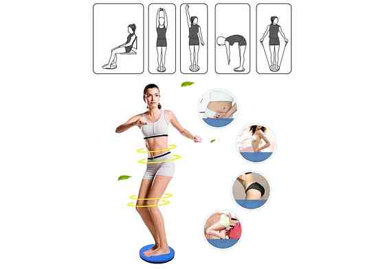 Диск здоров'я EasyFit Waist Twisting фіолетовий Коломыя