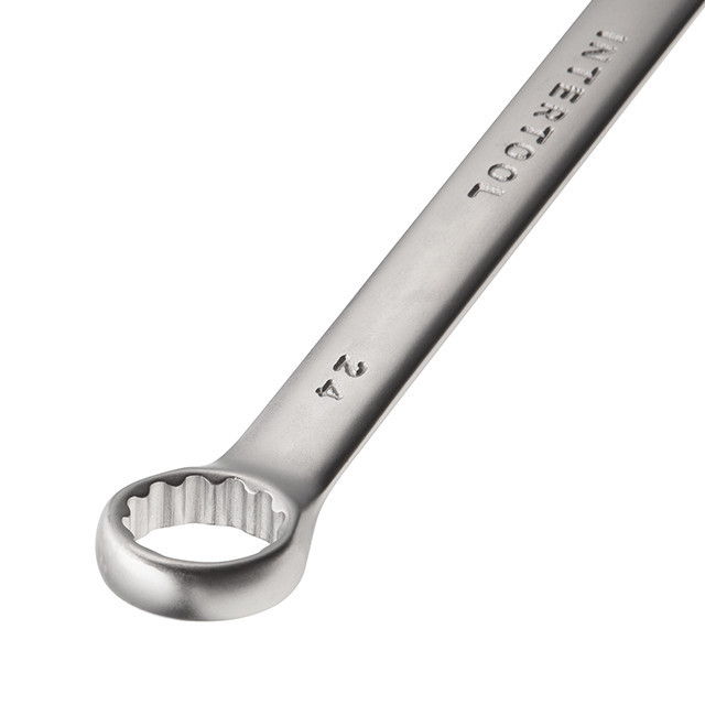 Ключ комбінований 24мм Cr-V INTERTOOL HT-1224 Киев - изображение 3