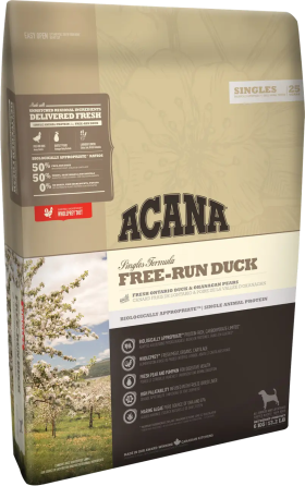 Acana Free-Run Duck (Акана Фрі-Ран Дак) сухий корм для собак усіх порід 2 кг. Запоріжжя