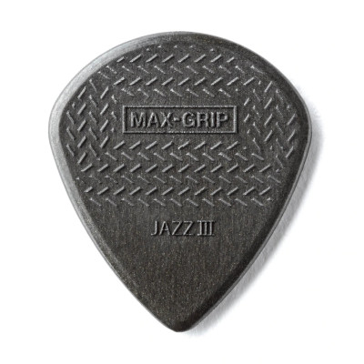 Медиатор Jim Dunlop Max-Grip Jazz III Carbon Fiber Pick 6 шт. (471P3C) Винница - изображение 1
