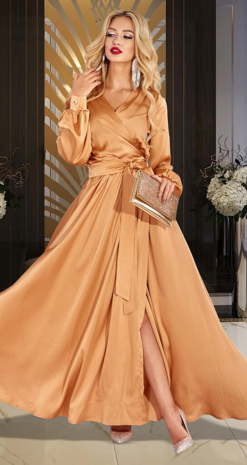 Шовкова вечірня сукня Київ - фото 2