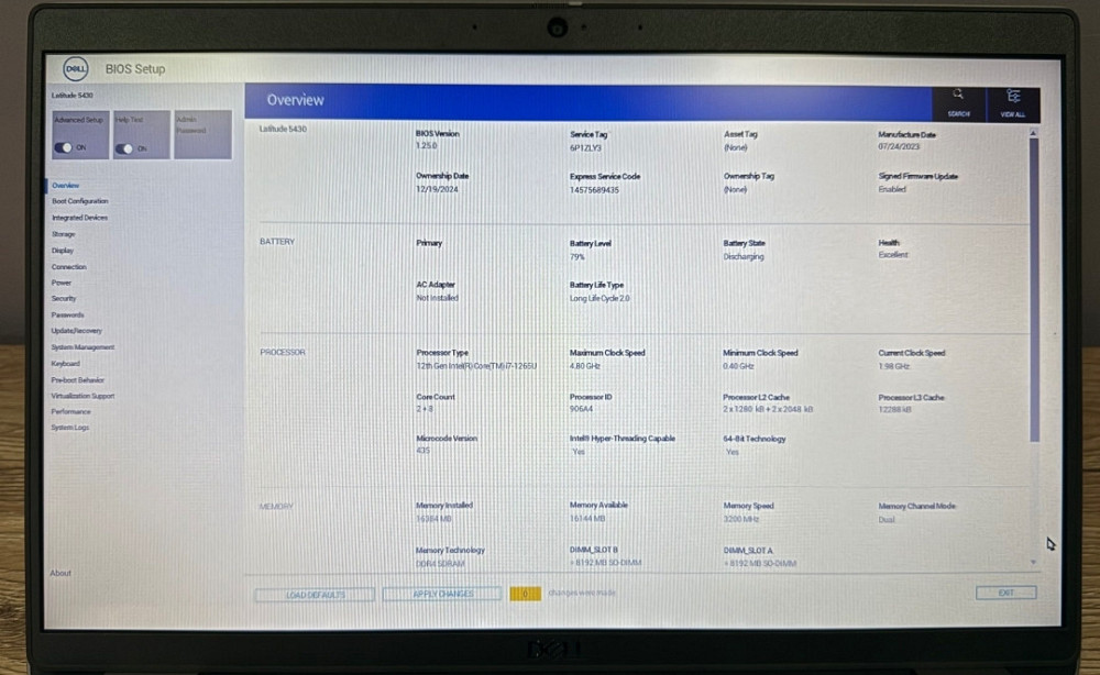 Ноутбук Dell Latitude 5430 i7 1265U/16 Ram/ 512/ HD Київ - фото 3