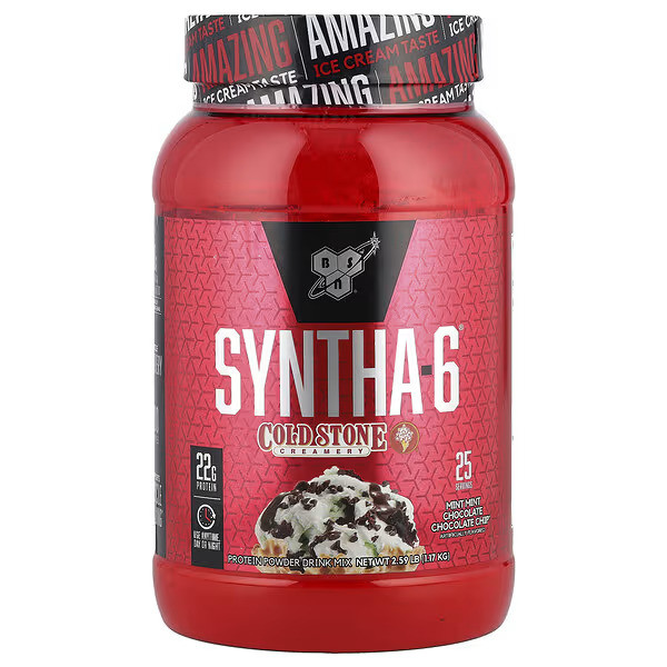 Протеин BSN Syntha-6 Cold Stone 1.17 кг Mint Mint Chocolate Chocolate Chip Луцк - изображение 1
