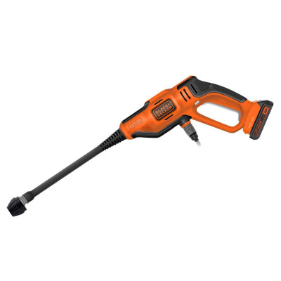 Мийка високого тиску Black&amp;Decker 18 В Li-Ion, тиск до 24 бар, (без АКБ і ЗП) (BCPC18B) Вінниця - фото 1